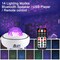 LED Galaxy Starry Projector Ocean Star Sky KTV Party Speaker Strobe Light+Remote